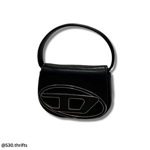 New DIESEL Mini Bag with D Logo Plaque